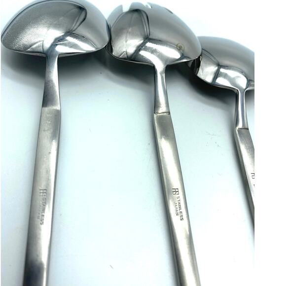 Arthur SALM Mid Century Stainless Steel Japan Serving Set 5 Pc ASFI Satin - Picture 6 of 10